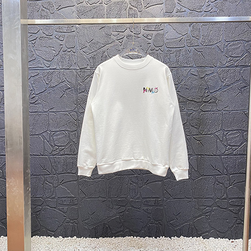 マルタンマルジェラ スウェットTシャツ Maison Margiela コピー ペインテッドプランクトン プランクウェア