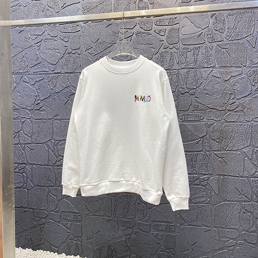 マルタンマルジェラ スウェットTシャツ Maison Margiela コピー ペインテッドプランクトン プランクウェア