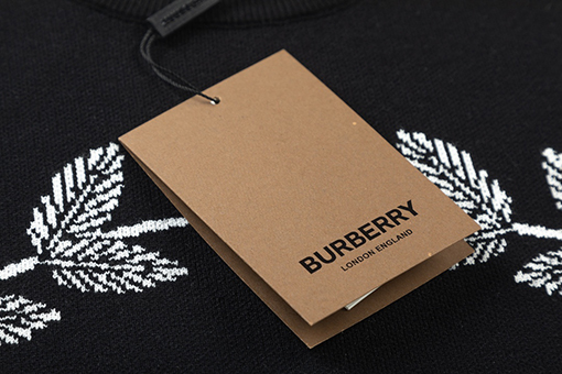 バーバリー セータースーパーコピー BURBERRYクラシックな麦刺繍のラウンドネックセーター
