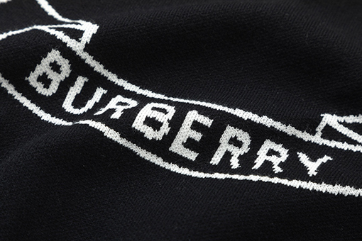 バーバリー セータースーパーコピー BURBERRYクラシックな麦刺繍のラウンドネックセーター