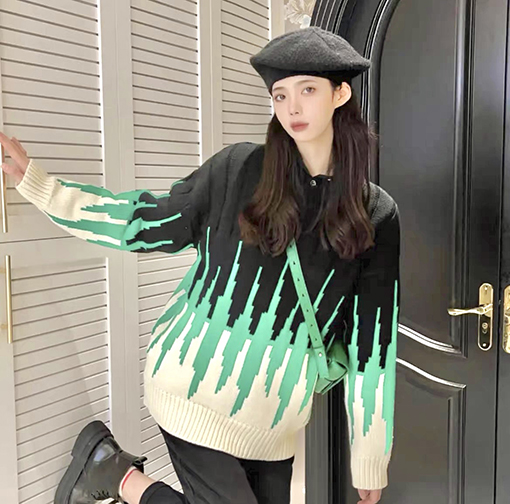 ボッテガヴェネタ ニットセーターBOTTEGA VENETAスーパーコピートリコロールスパッツデザインのトレンディで高品質なニットセーター