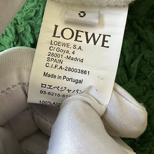 ロエベ パーカースーパーコピー  LOEWE 前胸の皮製ポケットにロゴ刺繍されたルーズフィットパーカー