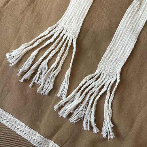 ロエベ パーカー LOEWE コピー 刺繍入りリボン付きフード付きスウェットシャツ