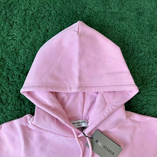 バレンシアガ パーカースーパーコピー   BALENCIAGA刺繍入りアルファベットロゴのパーカースウェット