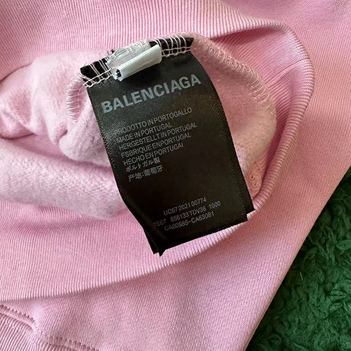 バレンシアガ パーカースーパーコピー   BALENCIAGA刺繍入りアルファベットロゴのパーカースウェット