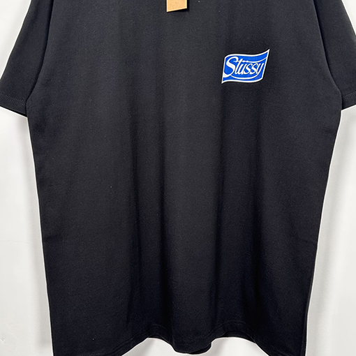ステューシー半袖Tシャツ スーパーコピー STUSSY 炭酸飲料缶のアルファベットロゴプリントTシャツ STUSSY 23FW SODA CAN TEE