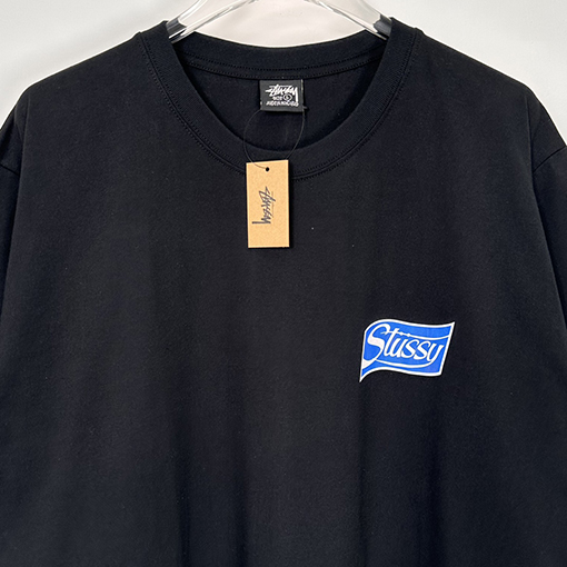 ステューシー半袖Tシャツ スーパーコピー STUSSY 炭酸飲料缶のアルファベットロゴプリントTシャツ STUSSY 23FW SODA CAN TEE