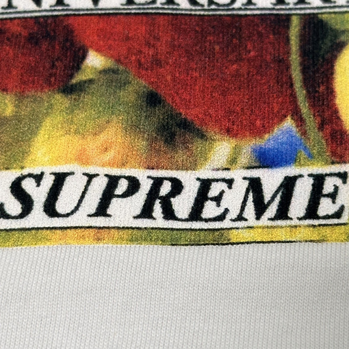 シュプリーム 半袖Tシャツ スーパーコピー  SUPREMEいちごTシャツ 20周年記念限定版