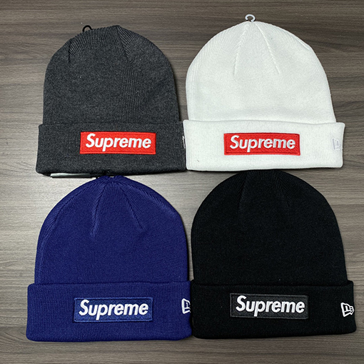 シュプリーム  ニット 帽子  スーパーコピー Supreme x New Era® 21FW Box Logo Beanie