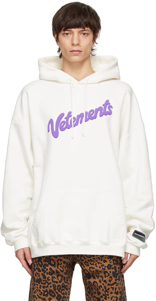 ヴェトモン パーカースーパーコピー VETEMENTS ビッグロゴ入りルーズパーカー