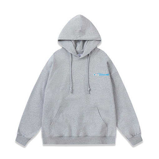 ヴェトモン パーカーコピー ONLY Vetements プリント入り秋冬ルーズフィット裏起毛パーカー