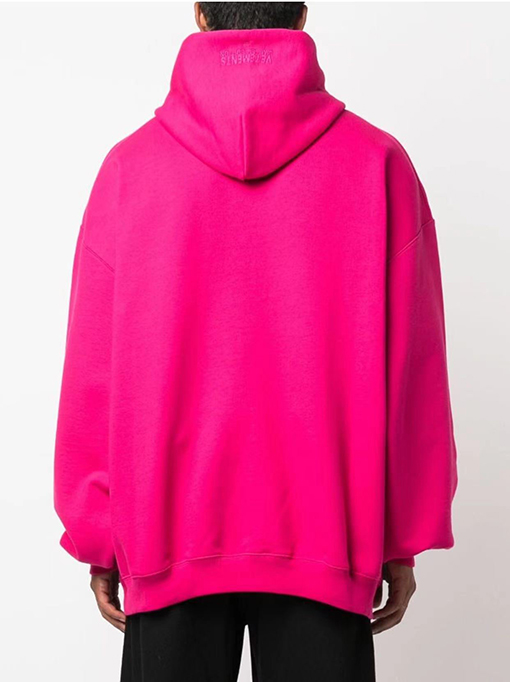 ヴェトモン パーカーコピー VETEMENTS PARIS 限定裏起毛 ルーズフィット プリント フーディー