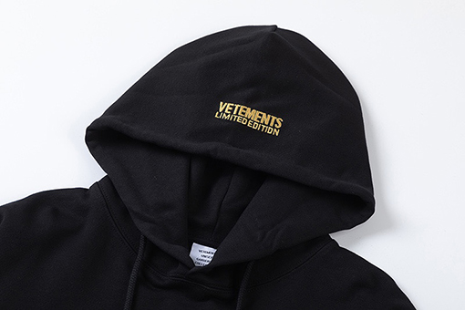 ヴェトモン パーカーVETEMENTS  スーパーコピー   I'm rich 刺繍ロゴ