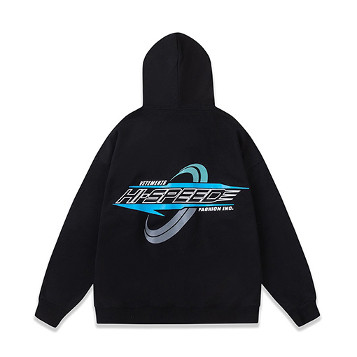 ヴェトモン パーカーVETEMENTS スーパーコピー fashion inc. プリント入り 裏起毛
