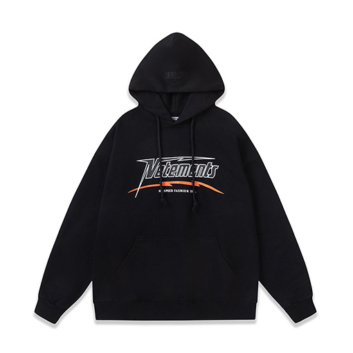 ヴェトモン パーカーVETEMENTS スーパーコピー fashion inc. プリント入り 裏起毛