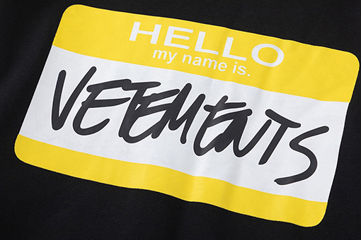 ヴェトモン ジャケットスーパーコピー イエローノートVETEMENTS 入り フリース裏地付き パーカーコート