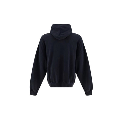 バレンシアガ  パーカー    BALENCIAG 袖に文字刺繍の入った380gの重厚なスウェットシャツ