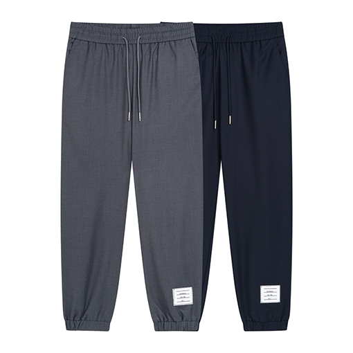 トムブラウン チノパンツ THOM BROWNE スーパーコピー 秋冬新作のプリーツ入りチノパンツ