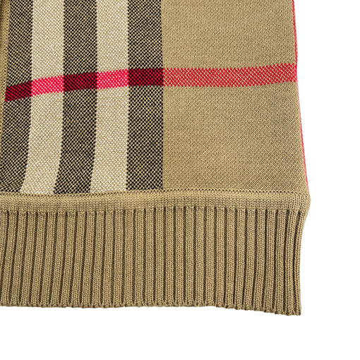 バーバリー チェックカーディガン スーパーコピー BURBERRY   ウールとアクリルの混合素材