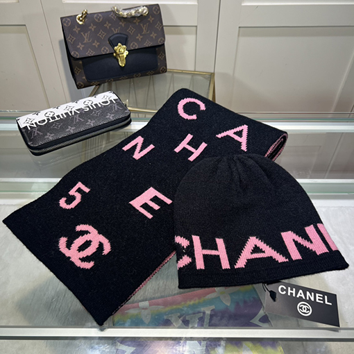 シャネル マフラー CHANELスーパーコピー クラシックなセット帽子 ,帽子＋マフラー一流の肌触り！ぽかぽかで超快適