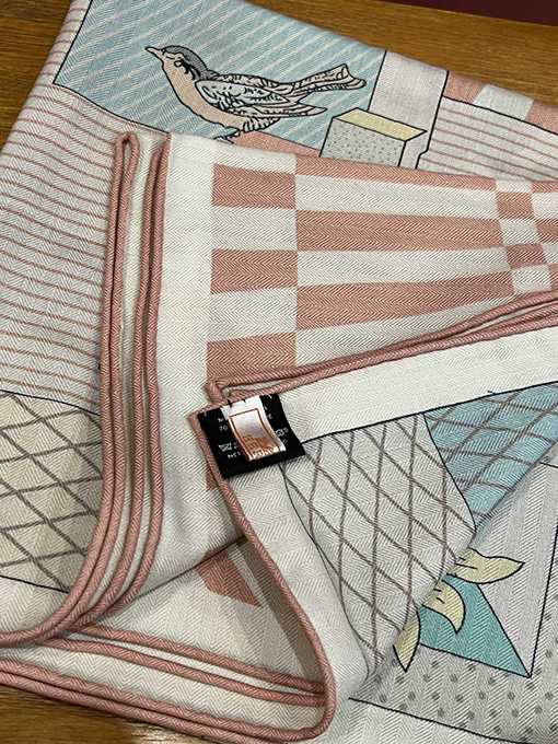 エルメス スカーフコピー  HERMES ジュンマリープリズムカシミアスカーフ