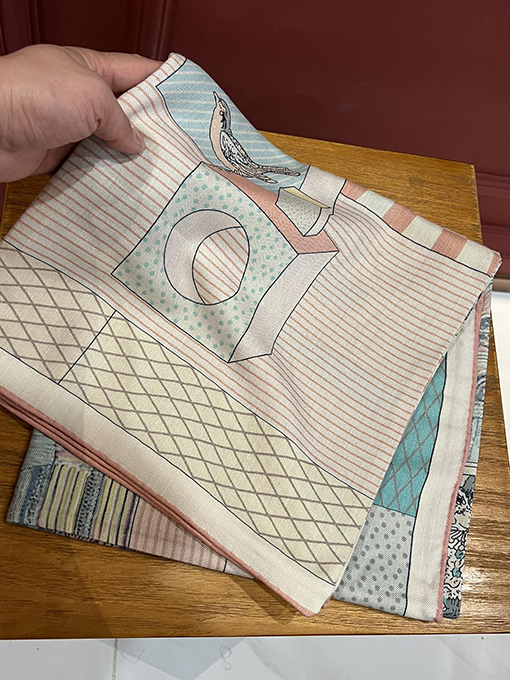 エルメス スカーフコピー  HERMES ジュンマリープリズムカシミアスカーフ