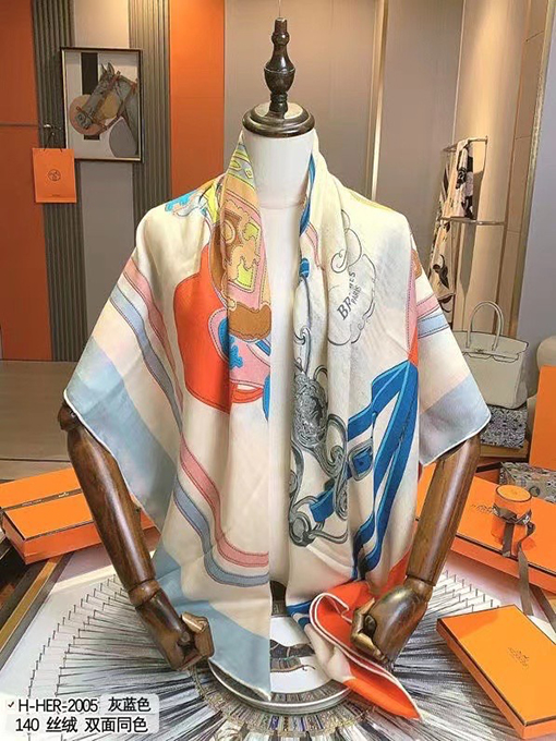 エルメス スカーフ HERMESスーパーコピー 両面同色スカーフ、140本の糸で作られた最高品質のクラフトマンシップ - 超お買い得品