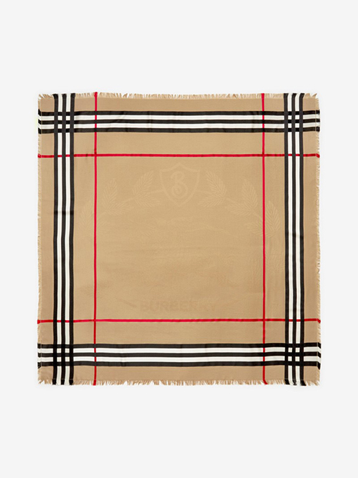 バーバリー スカーフ スーパーコピー BURBERRY ハイエンドショールスカーフ - 驼色のクラシックな配色と刺繍技術