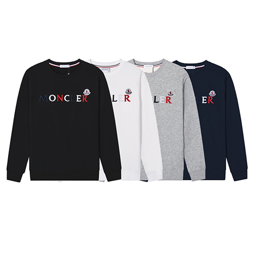 モンクレール スウェットTシャツ MONCLER刺繍入り 伝統とモダン