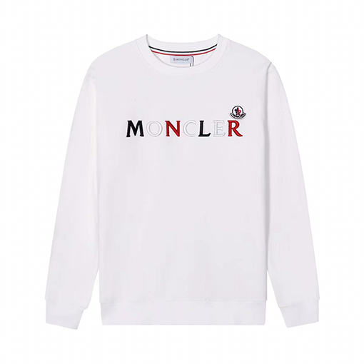 モンクレール スウェットTシャツ MONCLER刺繍入り 伝統とモダン