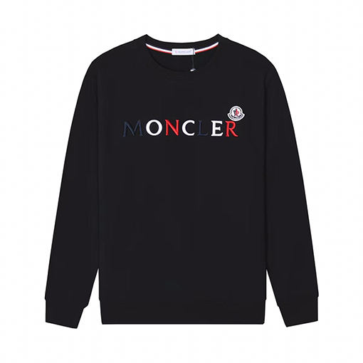 モンクレール スウェットTシャツ MONCLER刺繍入り 伝統とモダン