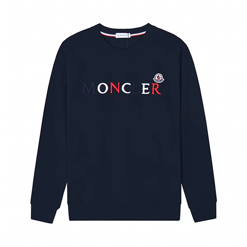 モンクレール スウェットTシャツ MONCLER刺繍入り 伝統とモダン