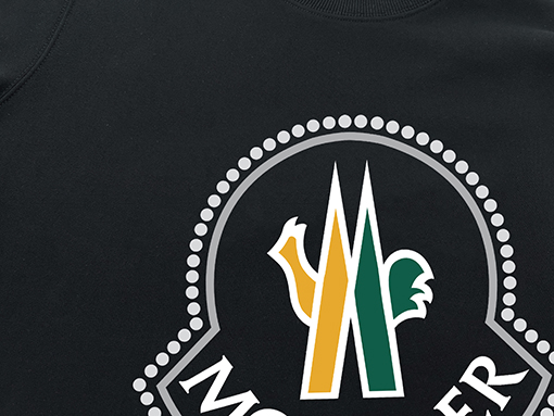 モンクレール スウェットTシャツ カジュアルな日常着にぴったりの プリントトップス - 快適でおしゃれな選択肢