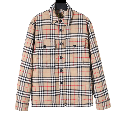 バーバリーフリースジャケットスーパーコピー BURBERRYチェック柄 フリースジャケットアウター