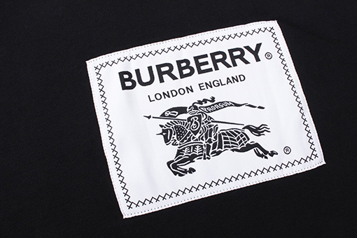 バーバリー スウェット長袖 Tシャツ スーパーコピー BURBERRYロゴプリント入りルーズフィットスポーツシャツ - カップル向け2色