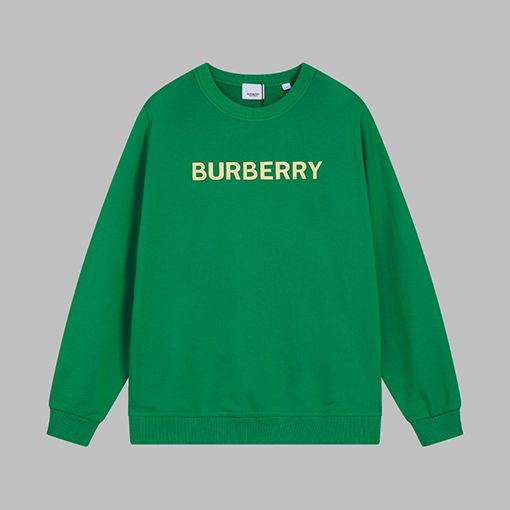 バーバリー スウェット長袖 Tシャツ スーパーコピー  BURBERRYロゴの入ったラウンドネックスウェット - スタイリッシュなアクセント
