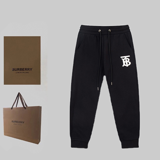 バーバリースウェットパンツ コピー  BURBERRY  クラシックなTB限定ロゴ入りウエアロングパンツ