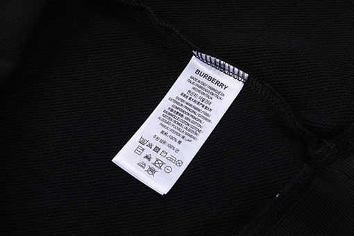 バーバリー    パーカー  スーパーコピー  BURBERRY金色 ロゴ刺繍フーディ