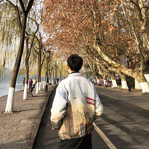 シュプリーム大都市の空景ジャケット スーパーコピー  Supreme Week 12  Aerial Tapestry Harrington Jacket