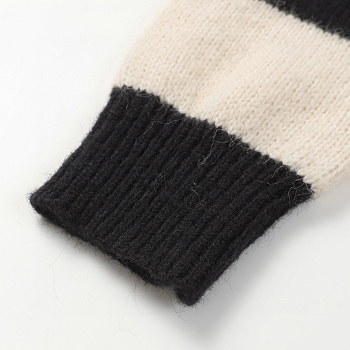 バレンシアガ セーター スーパーコピー BALENCIAGA 刺繍ロゴのモヘアニットセーター