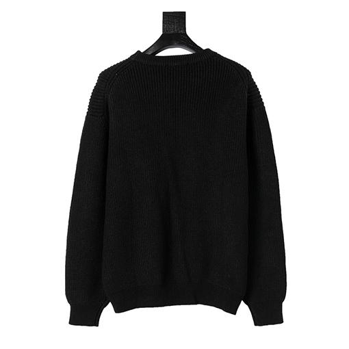 バレンシアガ セーター スーパーコピー BALENCIAGA ロゴ入りの380gのニットセーター