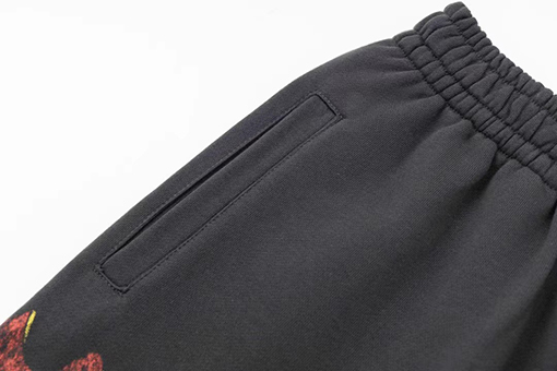 バレンシアガ  スウェットパンツ スーパーコピー ヴィンテージウォッシュ風ロングパンツ - 2024年春季限定コレクション