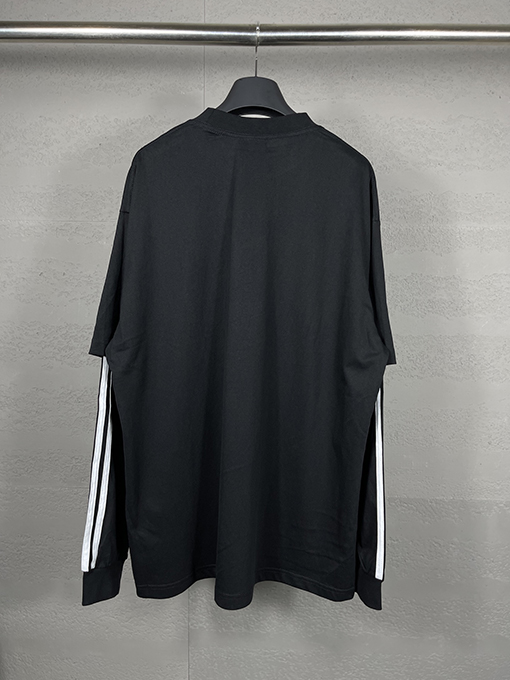 バレンシアガ x アディダス コラボ BALENCIAGA 長袖 Tシャツ スーパーコピー