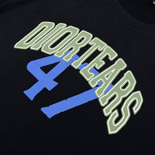 ディオールスウェットTシャツ DIORスーパーコピー    DIORTEARSV47ロゴプリント