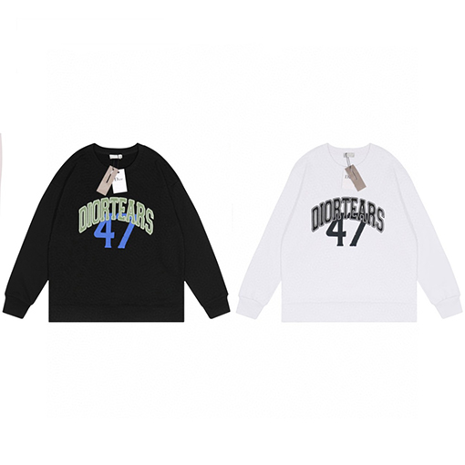 ディオールスウェットTシャツ DIORスーパーコピー    DIORTEARSV47ロゴプリント