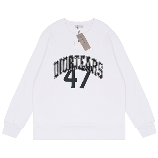 ディオールスウェットTシャツ DIORスーパーコピー    DIORTEARSV47ロゴプリント