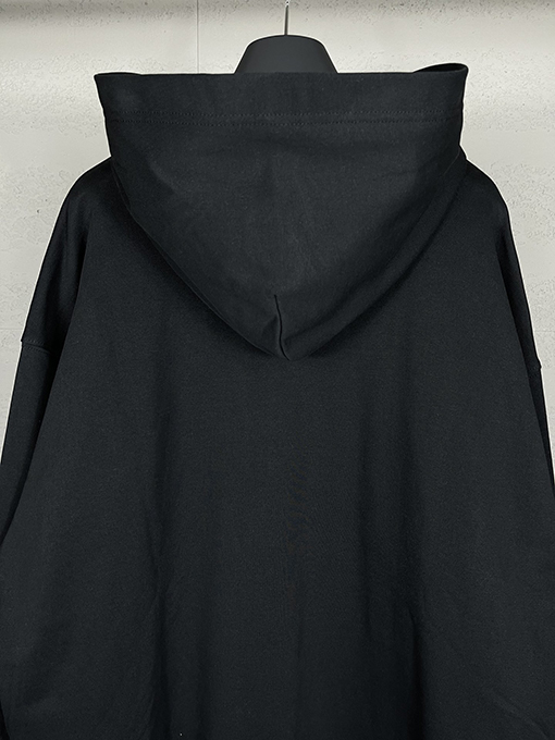 バレンシアガ パーカー BALENCIAGA スーパーコピー ロゴ入り ロングスリーブフード付きスウェット