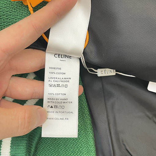 セリーヌ ジャケットアウターCELINEスーパーコピー クラシックなジャージとレザーのパッチワークジャケット