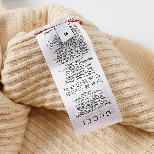グッチニットカーディガン  GUCCIスーパーコピー 編み上げのコットンホールセーターカーディガン