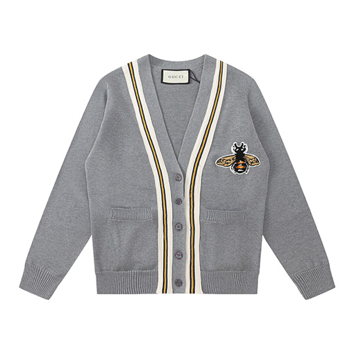 グッチニットカーディガン  GUCCIスーパーコピー bee cardigan ビー カーディガン ニット ジャケット